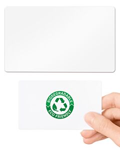 Biodegradable Blank Plastic ID Cards