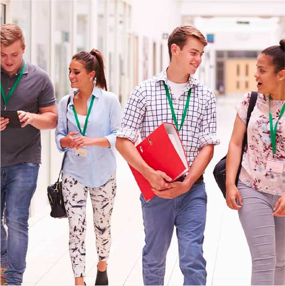 Schlüsselbänder für Schulen